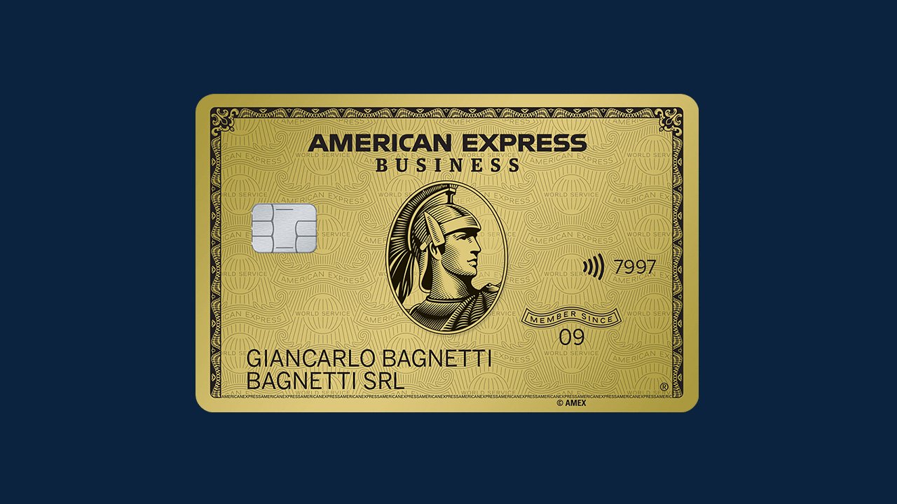 Carta Oro Business American Express